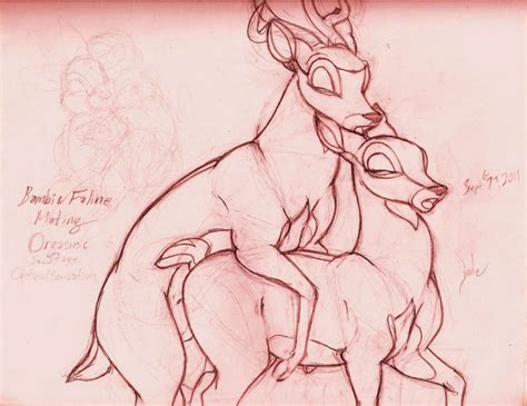 Rule 34 Bambi Canon Couple Cervine Deer Doe Faline Feral No Humans