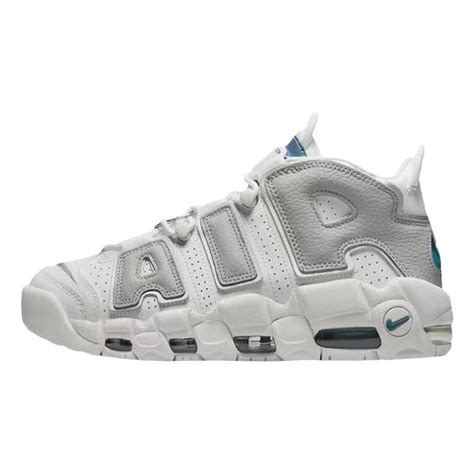 牛哄哄 Nike Air More Uptempo灰色皮蓬大Air篮球鞋 DR7854 100 虎窝淘