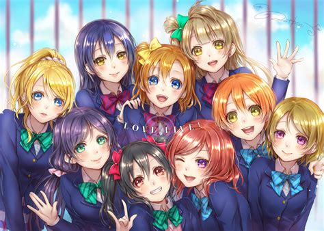 Nishikino Maki Tojo Nozomi Sonoda Umi Ayase Eli Yazawa Nico And 4