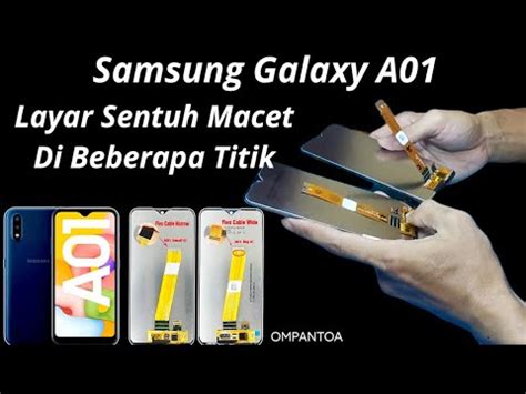 Solusi Layar Sentuh Macet Sebagian Samsung Galaxy A Youtube