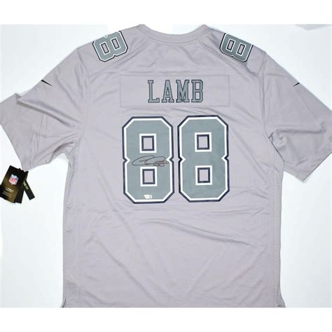 CeeDee Lamb Signed Cowboys Jersey (Fanatics) | Pristine Auction