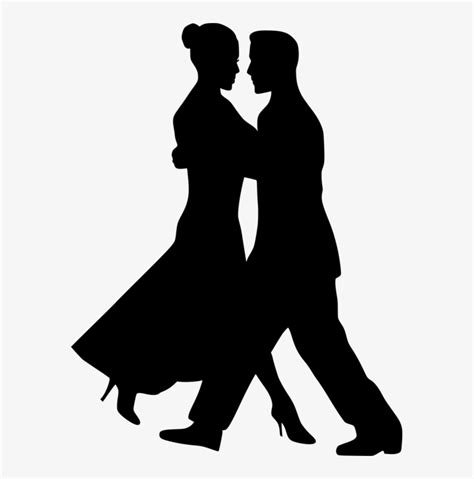 Ballroom Dance Partner Dance Drawing Silhouette Dancing Couple