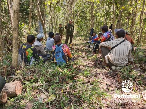 Perhutani Perhutani Lakukan Sosialisasi Karhutla Kepada Masyarakat Desa