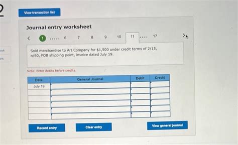 Solved Problem A Algo Preparing Journal Entries For Chegg