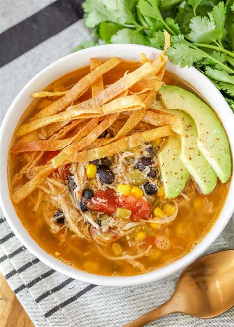 Easy Chicken Tortilla Soup Video Lil Luna