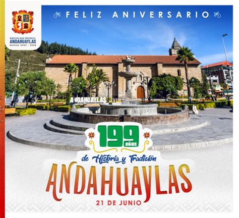 Brochure Aniversario De Historia Y Tradicion Andahuaylas