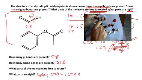 Determining The Number Of Sigma And Pi Bonds In A Chemical Structure