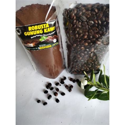 Jual Kopi Robusta Gunung Kawi Kemasan Gram Dan Gram Murni