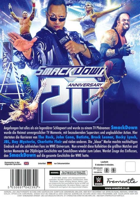 WWE Smackdown 20th Anniversary 2 DVDs Jpc