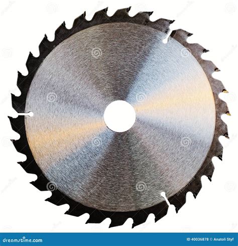 Saw Blade Stock Photo Image Of Hardened Equipment Prongs 40036878