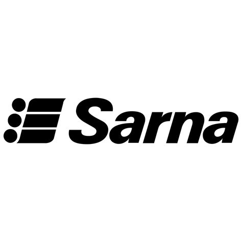 Sarna Logo Black And White Brands Logos