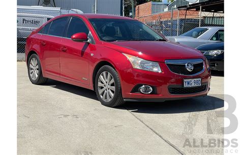 52011 Holden Cruze Cdx Jh 4d Sedan Lot 1437204 Carbids