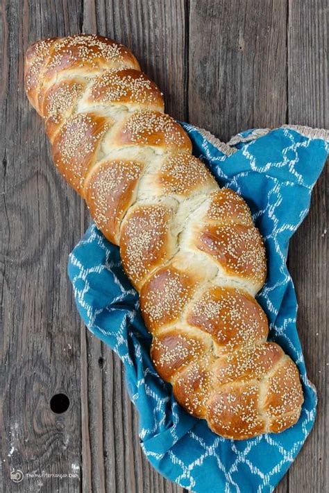 Challah Bread Recipe How To Make Challah Tutorial The Mediterranean Dish