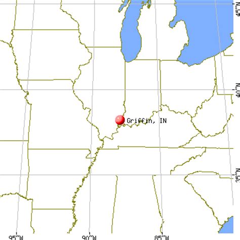 Griffin, Indiana (IN 47616) profile: population, maps, real estate, averages, homes, statistics ...