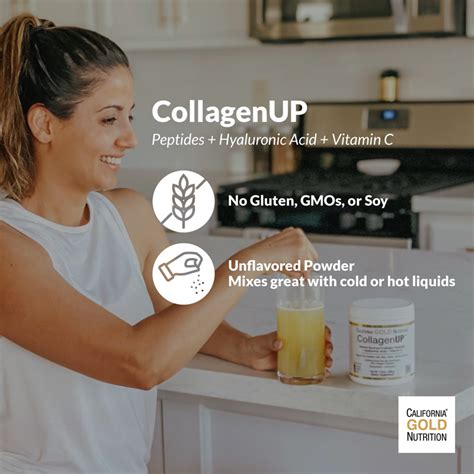 California Gold Nutrition Collagenup Hydrolyzed Marine Collagen