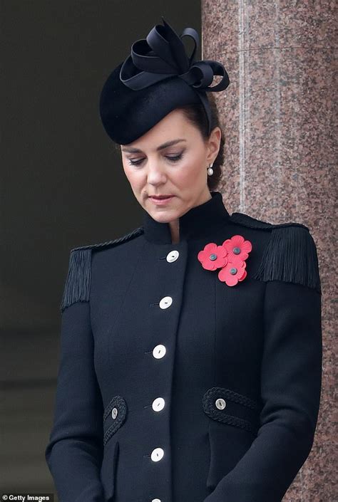 Why Kate Middleton Always Wears Three Poppies For Remembrance Sunday