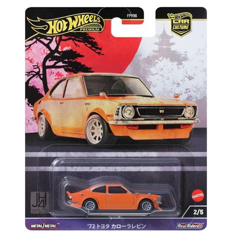 風火輪 Hot Wheels 膠胎 金標 汽車文化 日本 JH4 豐田 72 TOYOTA COROLLA LEVIN 蝦皮購物