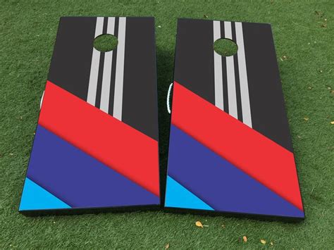 BMW M Power Pergormance Cornhole Board Game Decal VINYL WRAPS With