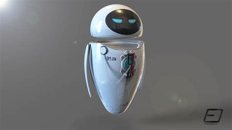 Eva Robot 3D asset | CGTrader