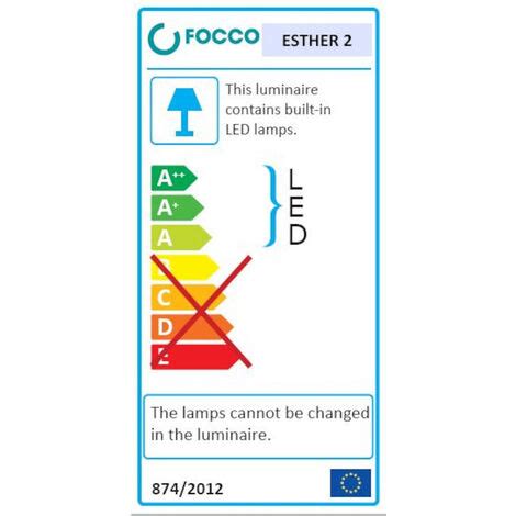 Focco Applique Pour Miroir Led Esther X Cm K Blanc W