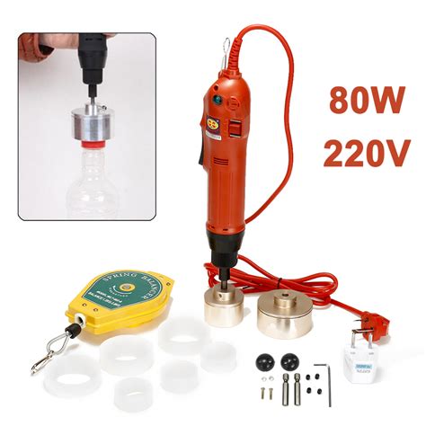 Mm Handheld Electric Capping Manual Bottle Cap Sealing Sealer