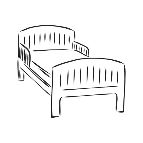 bed vector sketch 11093262 Vector Art at Vecteezy