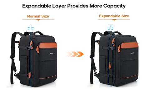 Amazon Bagsure Travel Backpack L Carry On Backpack Flight