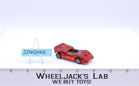 McLaren M6A Red 1969 Hot Wheels Mattel Vintage Redline RL Wheeljack S Lab
