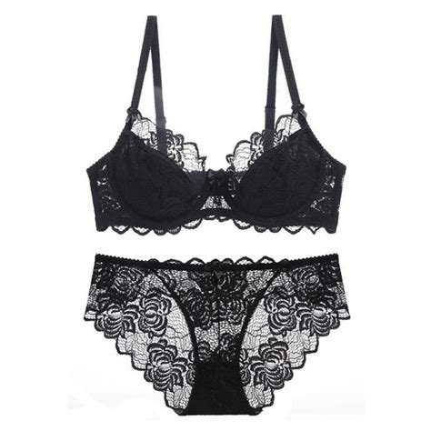 Ensemble Lingerie Femme Dentelle Sexy A Mode Respirante Confortable