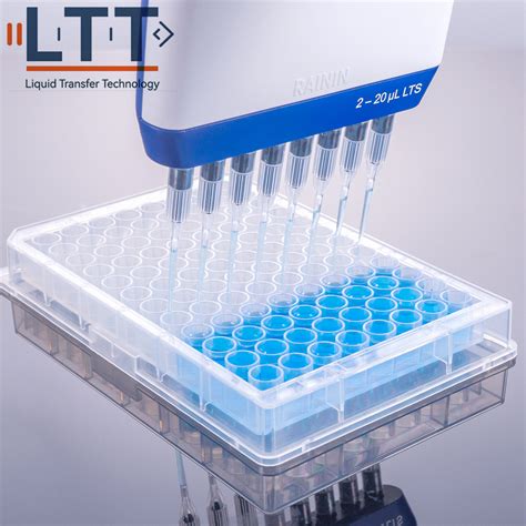 200UL Transparent Lab Racked Universal Plastic Pipette Tips Without