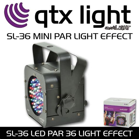 Led Mini Par Light Effect Sl36 60 X 5mm Leds Last One Sound