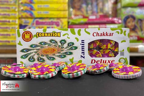 Zamin Chakkar Deluxe By Cornation Pieces Per Box Fireworks Home