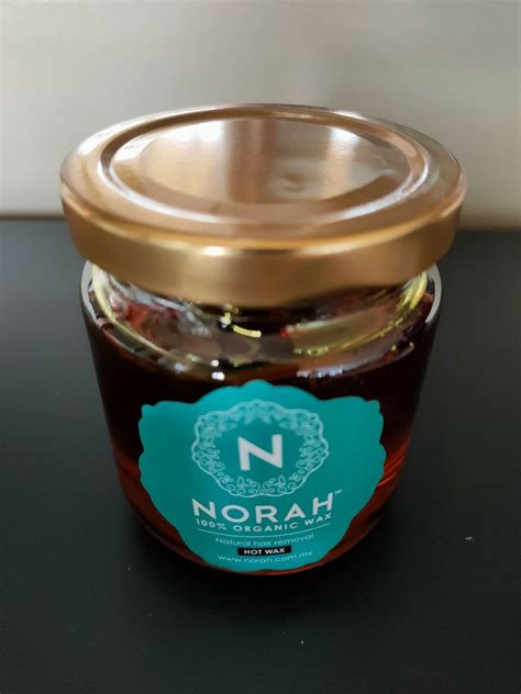 Norah Organic Hot Wax Beauty Personal Care Bath Body Hair Removal On Carousell