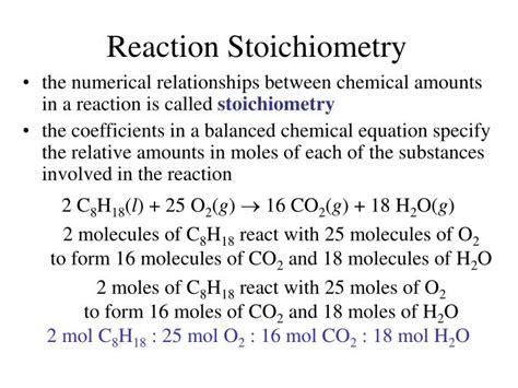 Ppt Reaction Stoichiometry Powerpoint Presentation Free Download