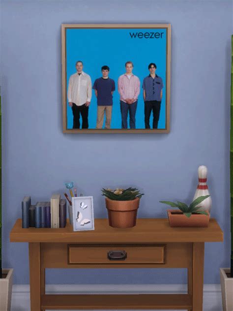 A Spam Acc For Sims Cc That I Like On Tumblr Weezer Album Art Cc Out