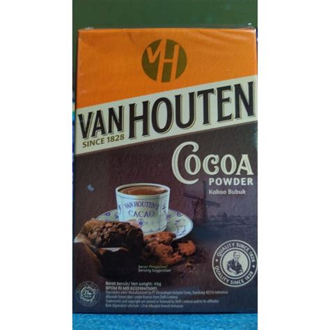 Jual Van Houten Cocoa Powder 45 Gr Shopee Indonesia