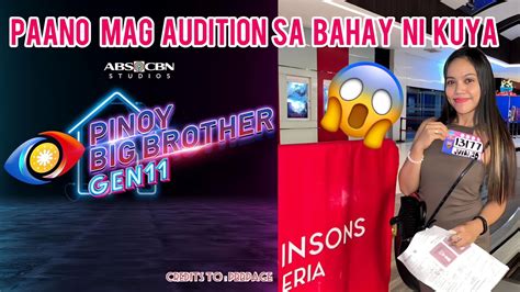 PAANO MAG AUDITION SA PBB 2024 BAHAY NI KUYA YouTube