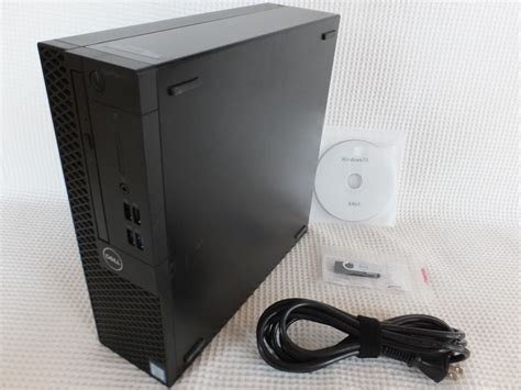 【やや傷や汚れあり】dell Optiplex 3060スモールフォームファクタ Core I5 8500 Windows11 Pro