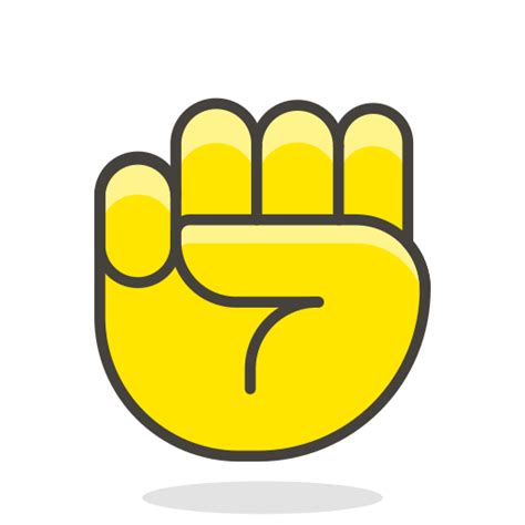 Raised Fist Icon At Getdrawings Free Download