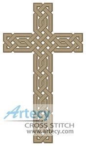 Artecy Cross Stitch. Celtic Cross 2 Counted Cross Stitch Pattern to ...