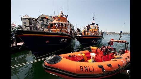 Falmouth Rnli Lifeboat Crew Celebrate 150 Years With A Successful Open