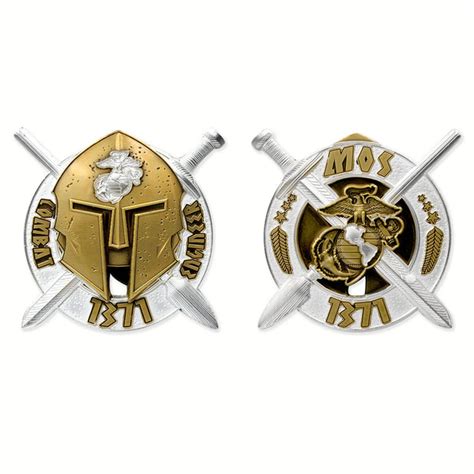 Combat Engineer 1371 Mos Coin Sgt Grit