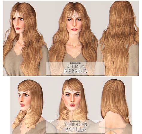 Sims3 CC FINDS Simsoficeandfire Two Hair Conversions With A