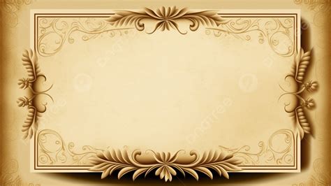 Certificate Golden Simple Pattern Background, Certificate, Background ...