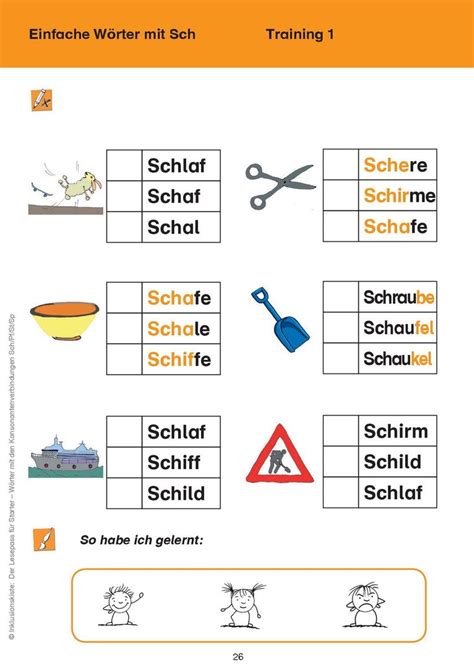 Der Lesepass F R Starter W Rter Mit Sch Inklusionskiste