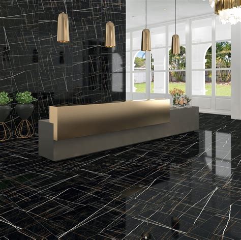 Gres Sahara Noir Nero Marquina Czarny Poler X