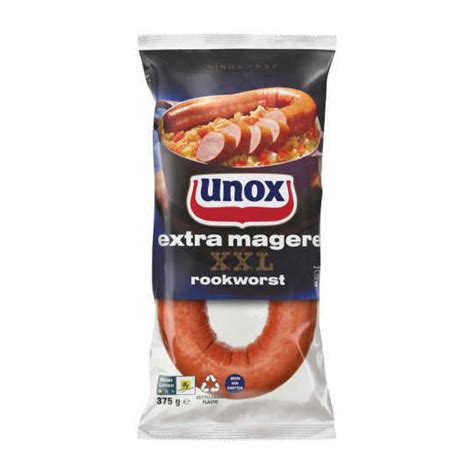 Unox Rookworst Xxl Extra Mager Aanbieding Bij Coop