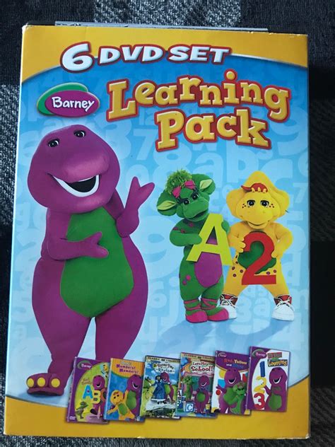 Barney Dvd 3 Pack