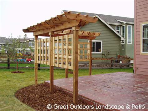 Pergola: Pergola Privacy Screens