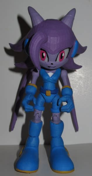 Sash Lilac Freedom Planet Custom Action Figure